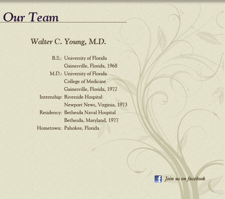 Wallter C. Young, M.D. — Women's Medical Center — Dothan, Alabama